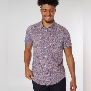 RVCA Multicolor Floral Button-Down Shirt